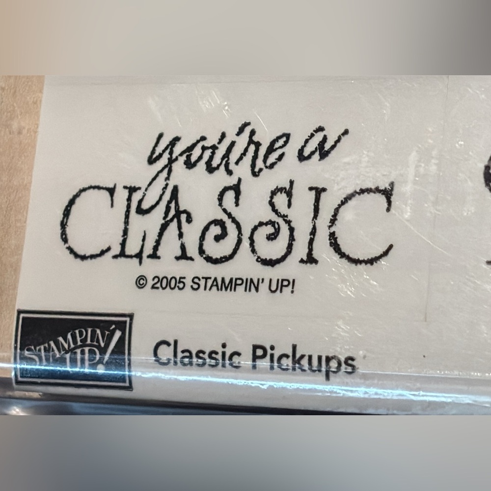 New never used Stampin' Up! Vintage Truck Stamp Set Classic pickup trucks - Picture 7 of 8